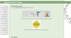 Desktop Screenshot of bierinformatik.de