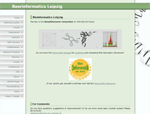 Tablet Screenshot of bierinformatik.de
